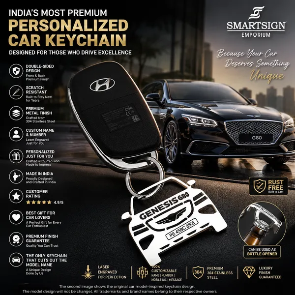 Infiniti_Genesis_G80_Car_Key_Chain