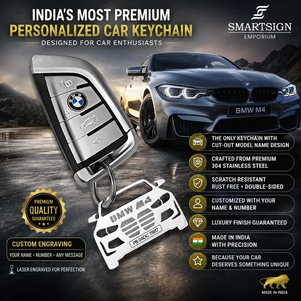 Bmw_M4_Model_Car_Keychain