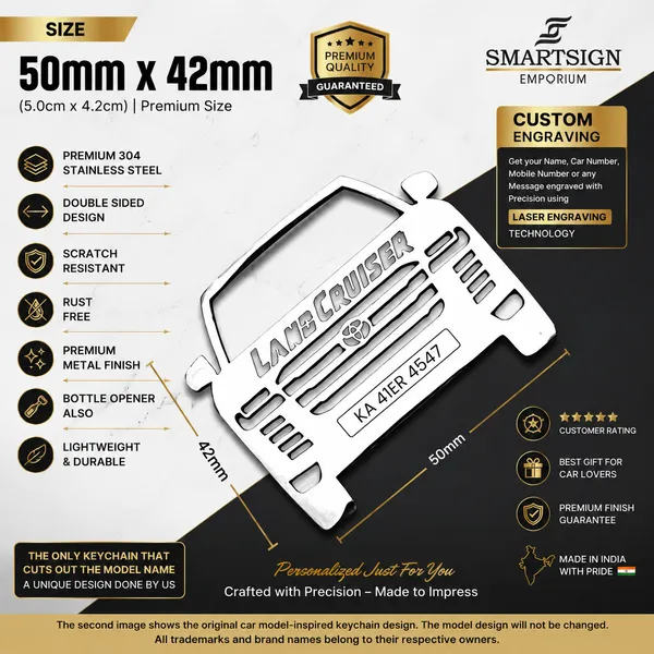 Toyota_Land_Cruiser_2023_Car_Key_Chain
