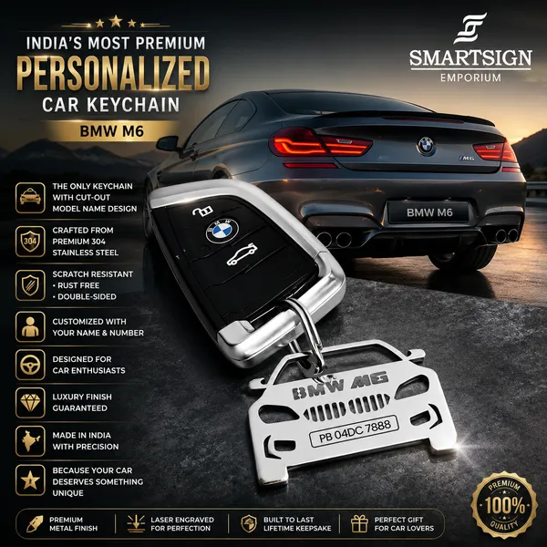 Bmw_M6_Model_Car_Key_Chain