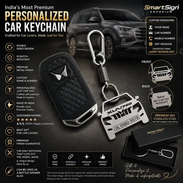 Mahindra_Xuv700_Model_Car_Keychain