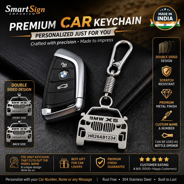 Bmw_X5_Model_Car_Key_Chain