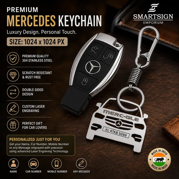 Mercedes_Benz_Gle_2021_Car_Key_Chain