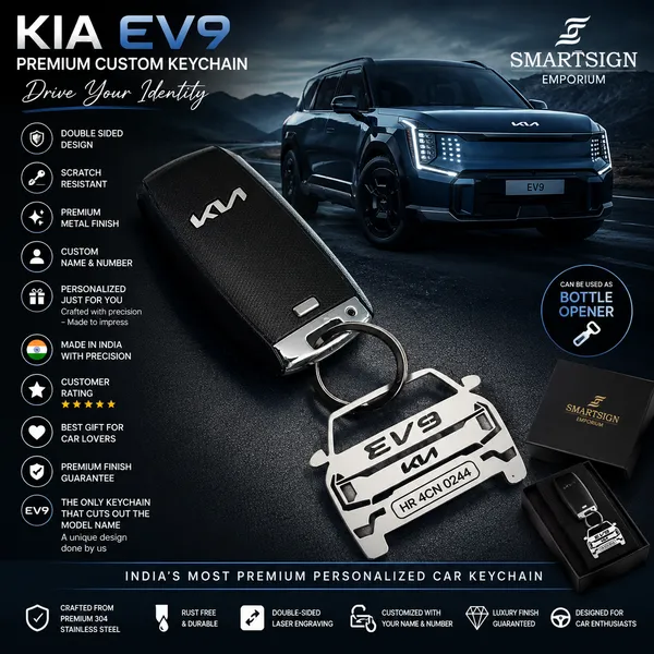 Kia_Ev9_Model_Car_Key_Chain