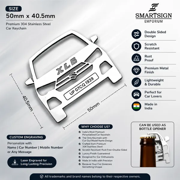 Maruti_Suzuki_Xl6_Model_Car_Key_Chain