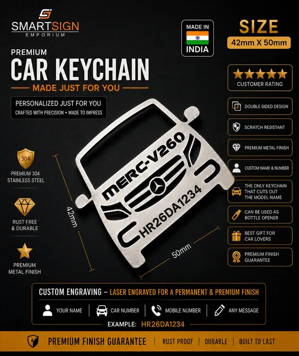 Mercedes_Benz_V260_Model_Car_Key_Chain