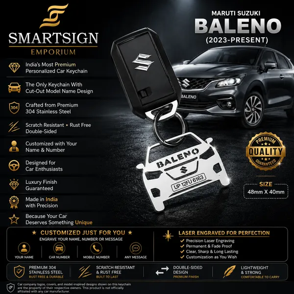 Maruti_Suzuki_Baleno_2023_Car_Key_Chain