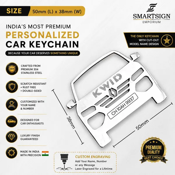 Renault_Kwid_Model_Car_Key_Chain