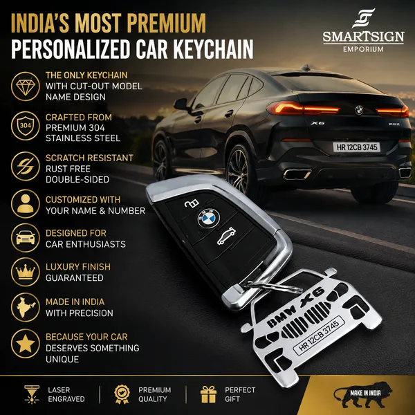 Bmw_X6_Model_Car_Keychain