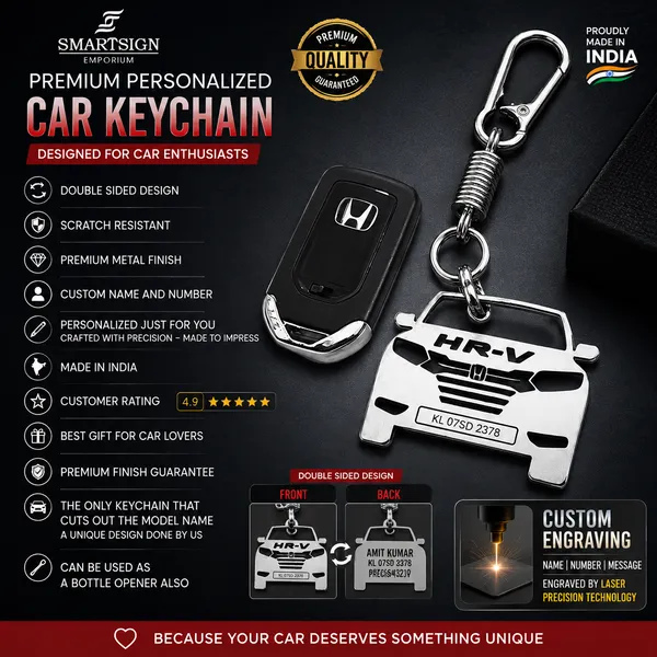 Honda_Hr-V_Model_Car_Key_Chain