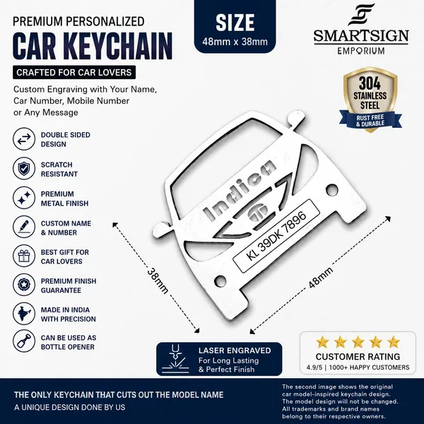 Tata_Indica_Car_Key_Chain