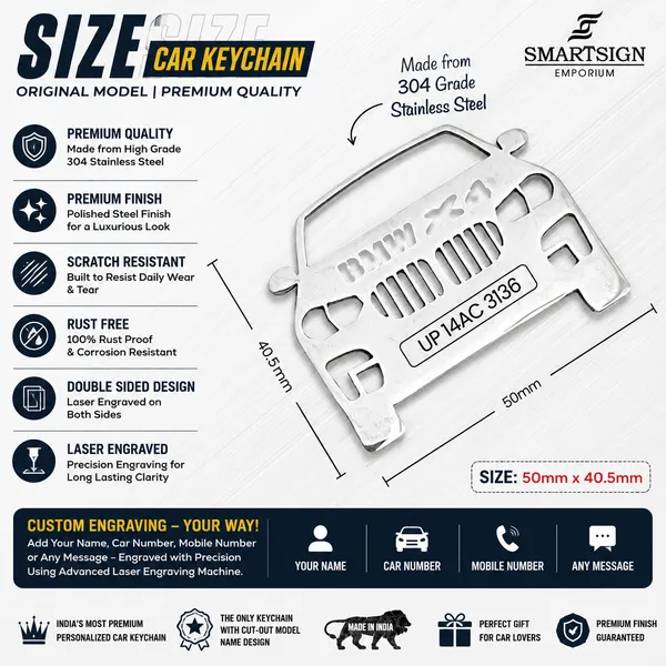 Bmw_X4_Model_Car_Key_Chain