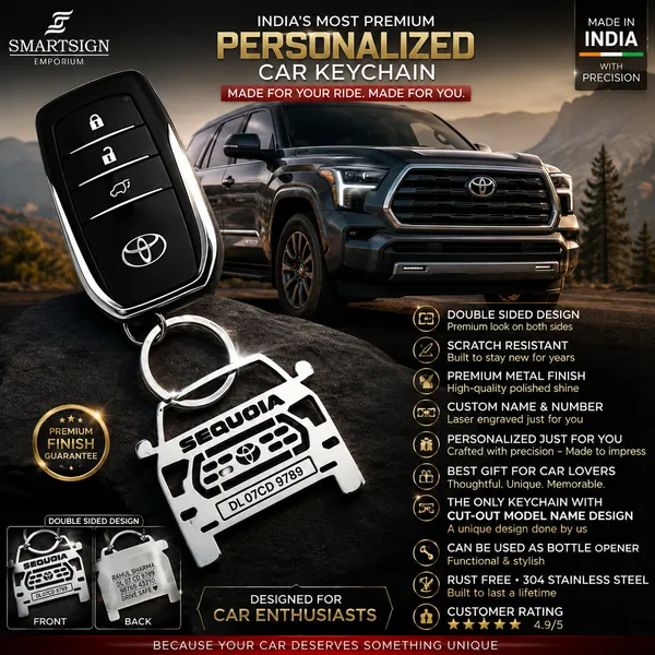 Toyota_Sequoia_Model_Car_Key_Chain