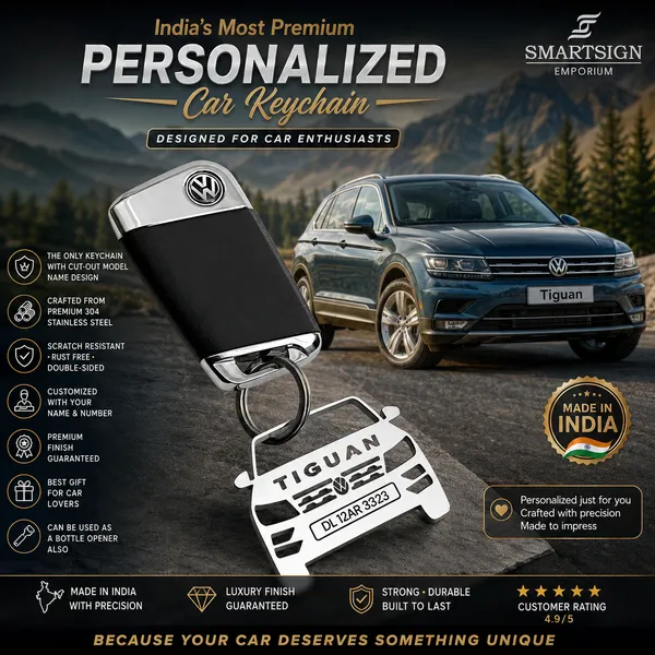 Volkswagen_Tiguan_Model_Car_Key_Chain