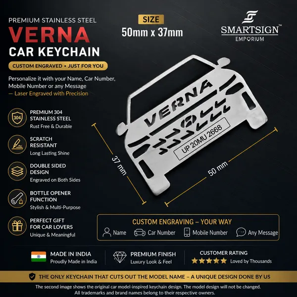 Hyundai_Verna(2023-Present)_Model_Car_Keychain