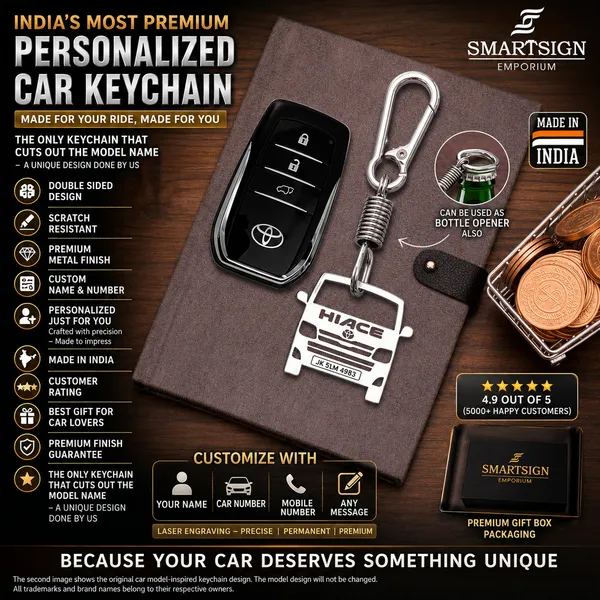 Toyota_Hiace_Model_Car_Key_Chain
