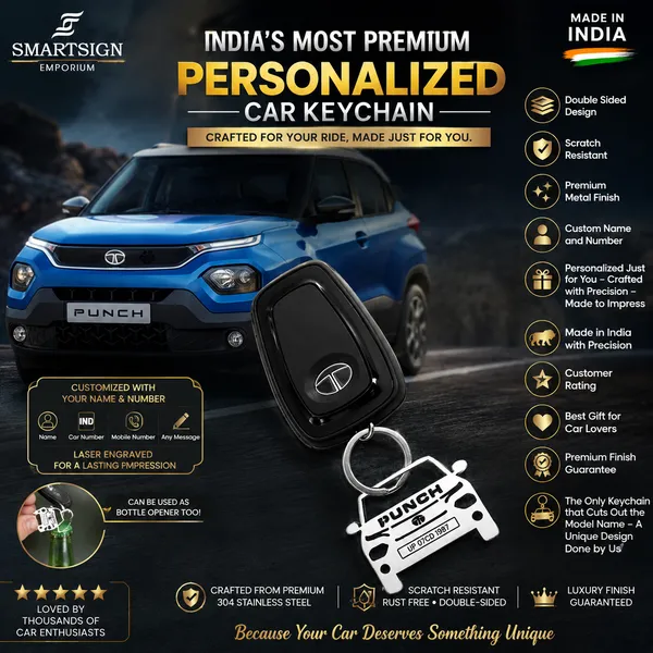 Tata_Punch_Car_Key_Chain