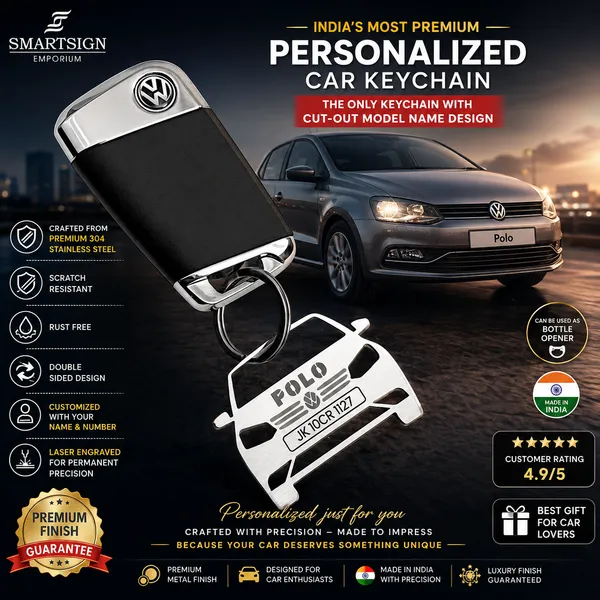 Volkswagen_Polo_Model_Car_Key_Chain