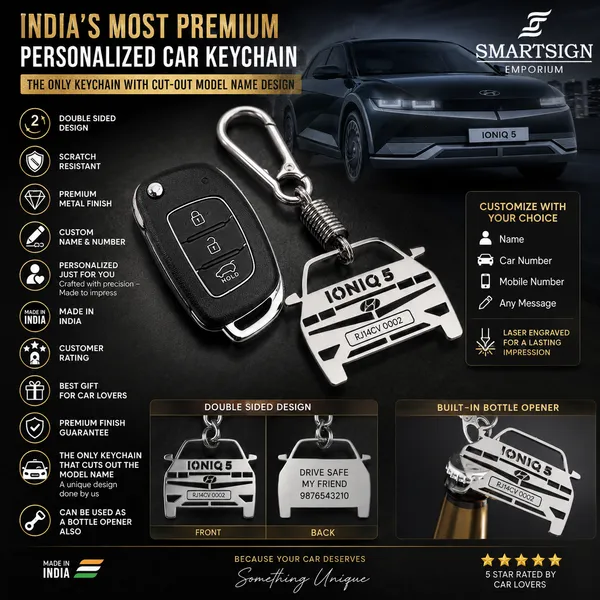 Hyundai_Ioniq5_Model_Car_Key_Chain