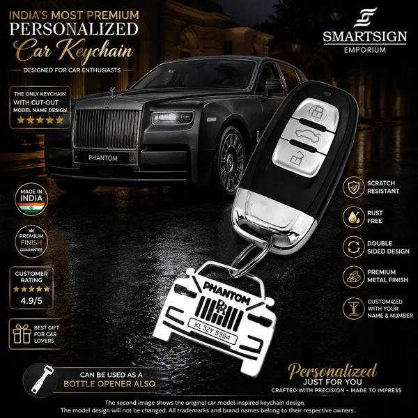 Rolls_Royce_Phantom_Model_Car_Key_Chain