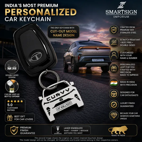 Tata_Curvv_Model_Car_Key_Chain