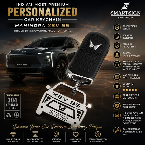 Mahindra_Xev_9S_Model_Car_Keychain