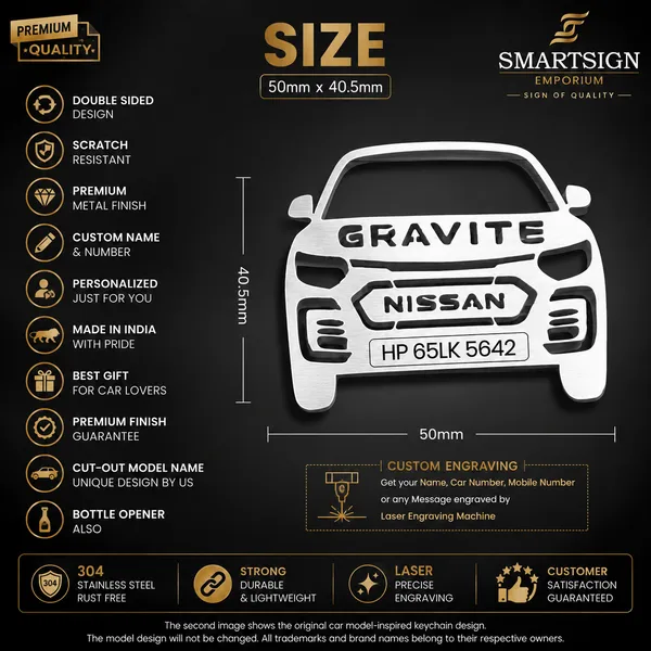 Nissan_Gravite_Model_Car_Key_Chain
