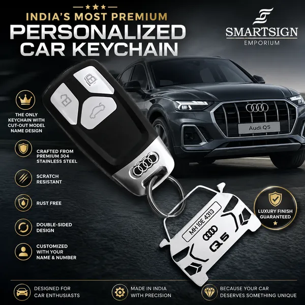 Audi_Q5_Model_Car_Key_Chain
