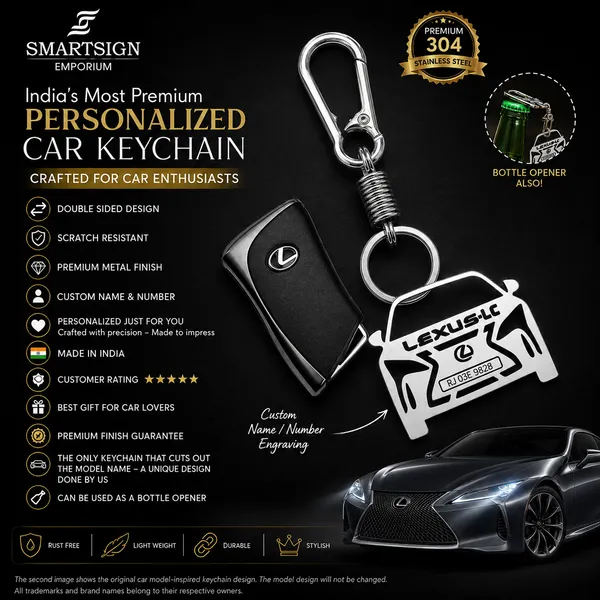 Lexus_Lc_Model_Car_Key_Chain