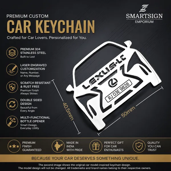 Lexus_Lc_Model_Car_Key_Chain