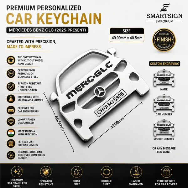 Mercedes_Benz_Glc_Car_Key_Chain