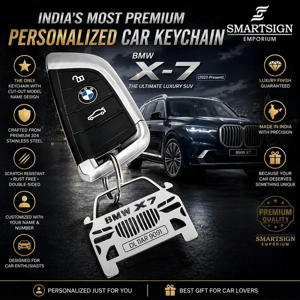 Bmw_X7_2023-Present_Model_Car_Key_Chain