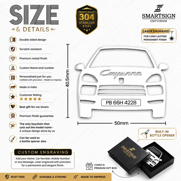 Porsche_Cayenne_Model_Car_Keychain