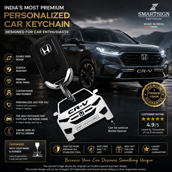 Honda_Cr-V_Model_Car_Key_Chain