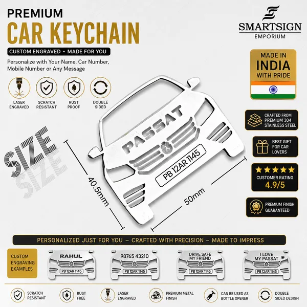 Volkswagen_Passat_Car_Key_Chain