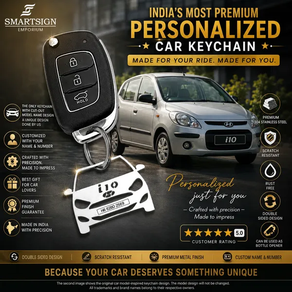 Hyundai_I10_Model_Car_Key_Chain