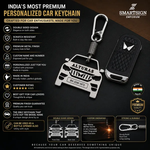 Mahindra_Alturas_Car_Key_Chain