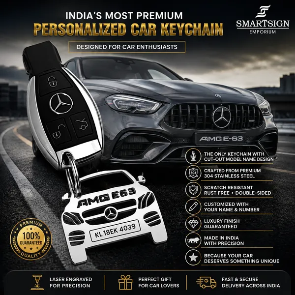 Mercedes_Benz_Amg_E63_Model_Car_Key_Chain