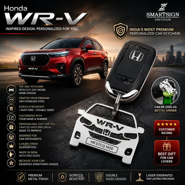 Honda_Wr-V_Car_Key_Chain