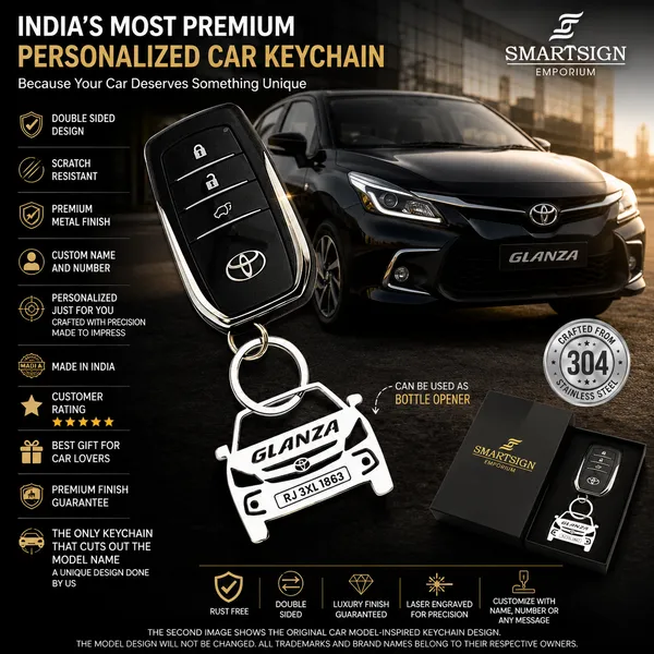 Toyota_Glanza_Model_Car_Keychain