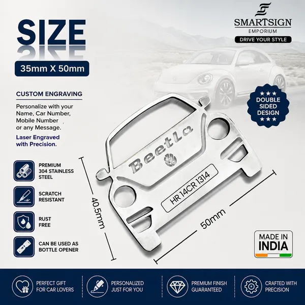 Volkswagen_Beetle_Model_Car_Key_Chain