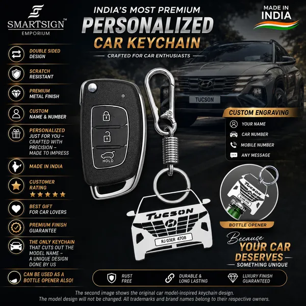 Hyundai_Tucson_2020_Model_Car_Key_Chain