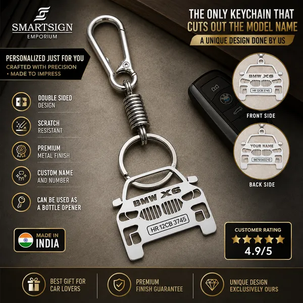 Bmw_X6_Model_Car_Key_Chain
