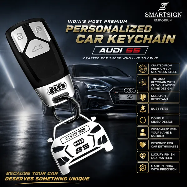Audi_S5_Model_Car_Key_Chain