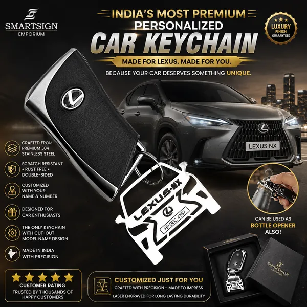 Lexus_Nx_Model_Car_Key_Chain