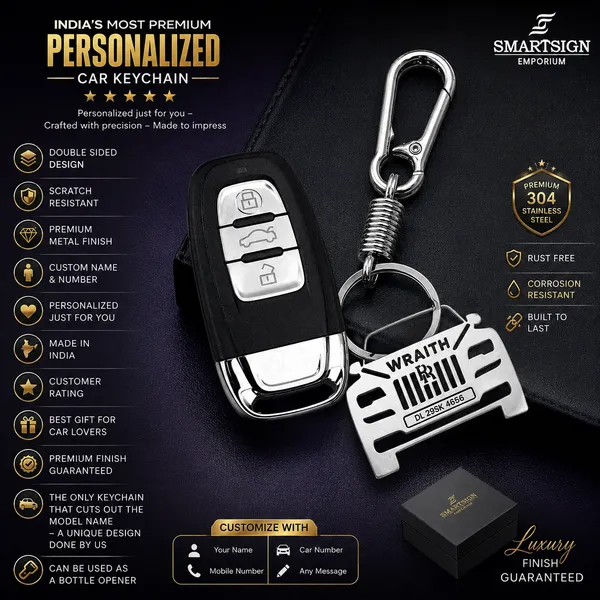 Rolls_Royce_Wraith_Model_Car_Key_Chain