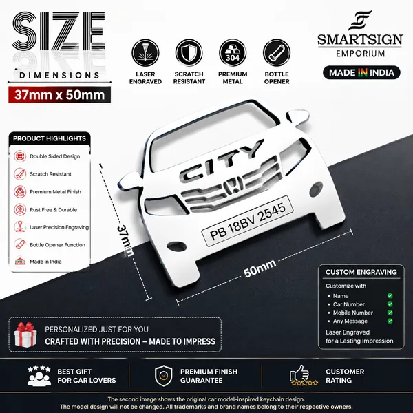Honda_City_2008-2014_Car_Key_Chain
