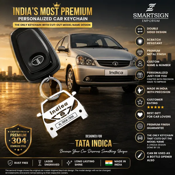 Tata_Indica_Car_Key_Chain