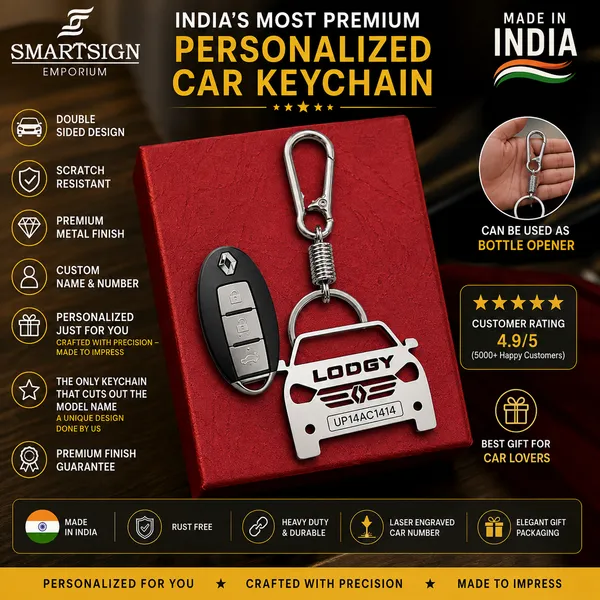 Renault_Lodgy_Model_Car_Keychain