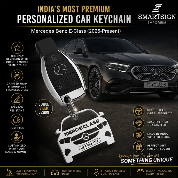 Mercedes_Benz_E-Class(2025-Present)_Model_Car_Keychain